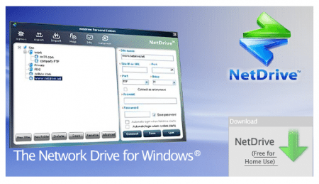 NetDrive de Novell: un accès convivial au FTP 5