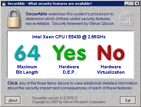 Votre CPU permet-il la virtualisation Hardware? 6