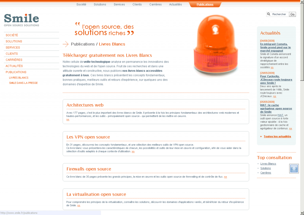 Solutions Open Source De Virtualisation Selon SMILE