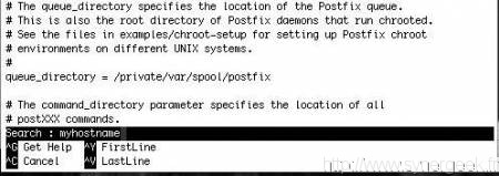Serveur SMTP sur Mac OSX 11