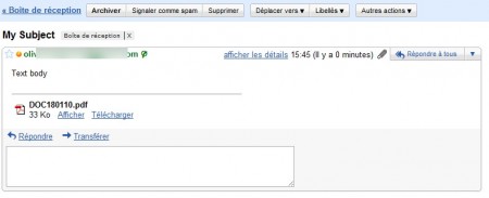 Envoyer un email en ligne de commande via Gmail 7
