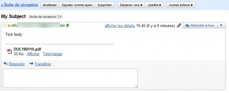 Envoyer un email en ligne de commande via Gmail 31