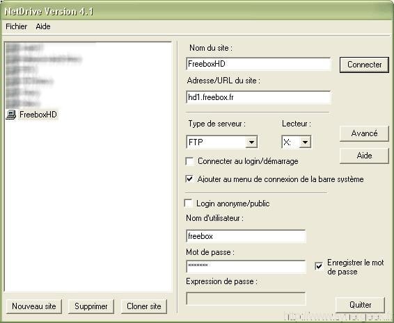 NetDrive de Novell: un accès convivial au FTP 2