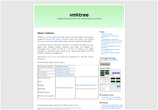 VMKTree – Supervision d’une ferme de serveur de virtualisation Vmware Esxi 1/5 2