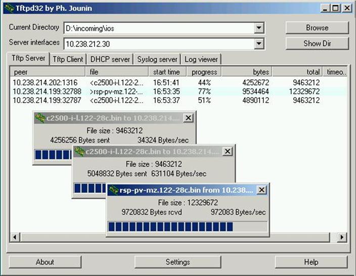 linux tftp server