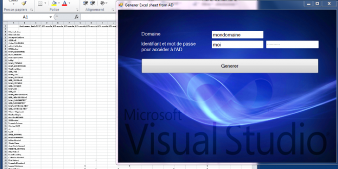 Exporter Active Directory dans Excel 1