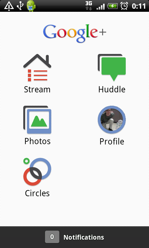 Google+ : approche par l'application mobile 2