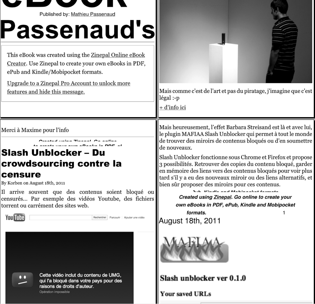 Du web jusqu'au Ebook 6