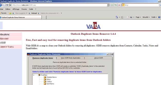 Supprimer des e-mails en double sous Outlook 9