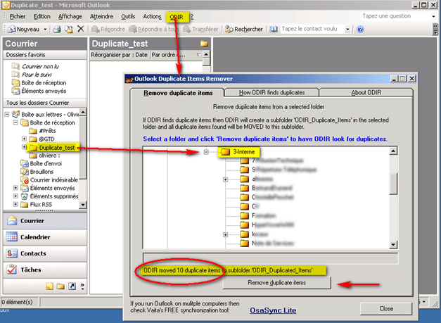 Supprimer des e-mails en double sous Outlook 27