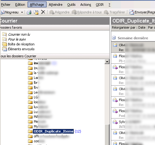 Supprimer des e-mails en double sous Outlook 52