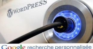 [tuto]Intégrer le moteur de recherche Google à Wordpress 1