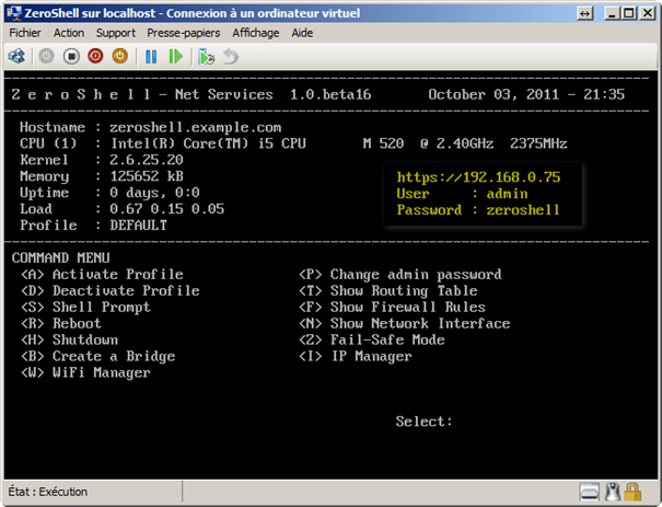 ZeroShell : un routeur/parefeu léger pour Hyper-V 16