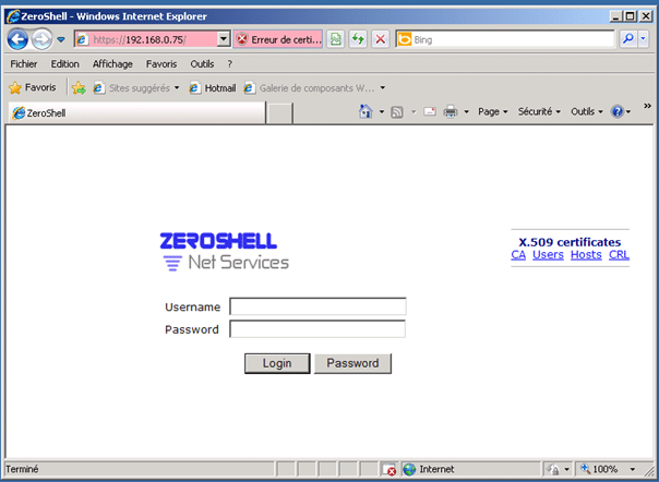 ZeroShell : un routeur/parefeu léger pour Hyper-V 155