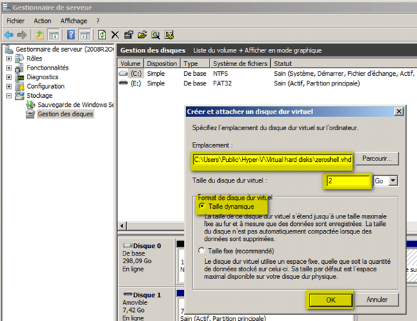 ZeroShell : un routeur/parefeu léger pour Hyper-V 6