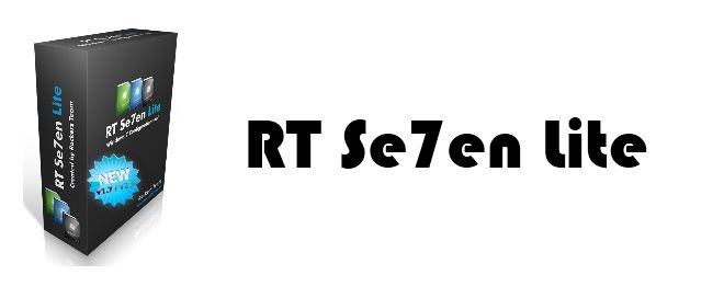 Optimiser Windows 7 avec RT Seven Lite 1