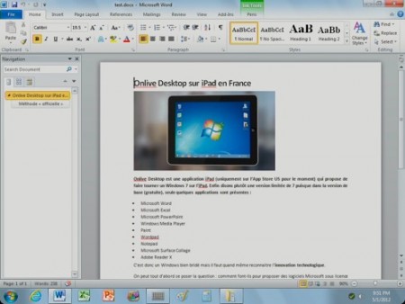 [test] Onlive Desktop sur iPad en France 11