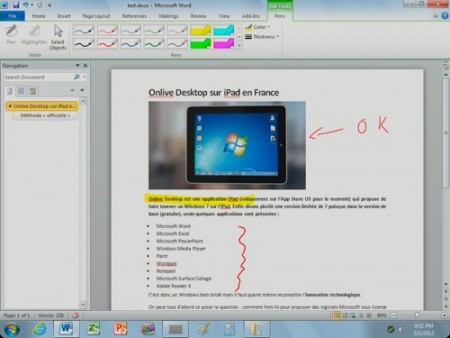 [test] Onlive Desktop sur iPad en France 14