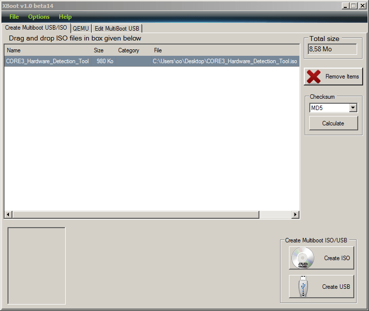 LiveCd pour un inventaire matériel d'un PC 2