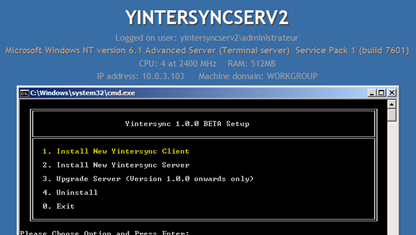 [Tuto] Yintersync Backup: Sauvegarde de serveurs Windows par Rsync et SSH 38