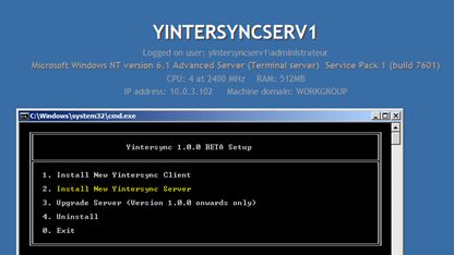 [Tuto] Yintersync Backup: Sauvegarde de serveurs Windows par Rsync et SSH 6