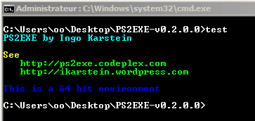 Compiler un script PowerShell avec PS2EXE 5