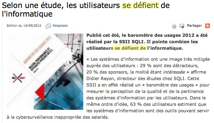 Vous le saviez ? se défier=se méfier de 2