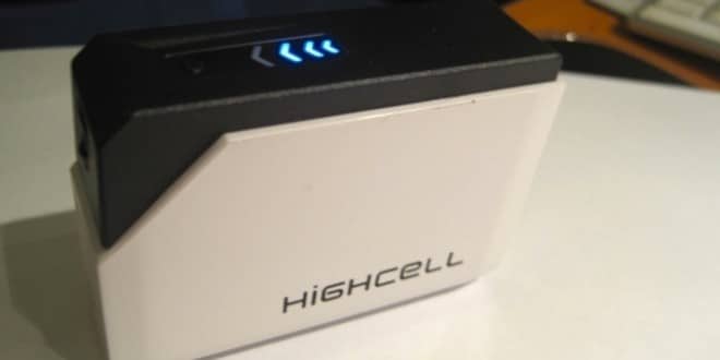 Test batterie d'appoint HighCell Power Bank 1
