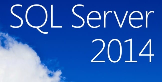 Microsoft SQL 2014 est sorti ! 1