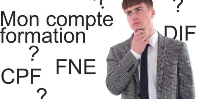 Explication compte formation